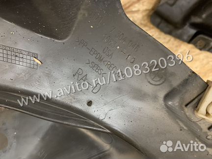 Кожух колёсной ниши подкрылок bmw f15 x5