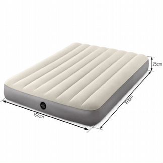 Надувной матрас intex артикул 64102 137х191х25 см