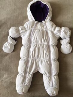 Зимний комбинезон пух/перо для девочек/мальчиков
