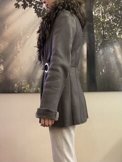 Дубленка натуральная женская 44 s