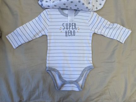 Новые боди для новорожденных(3шт)