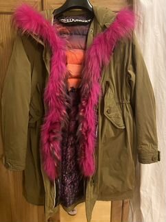 Зимняя парка на девочку