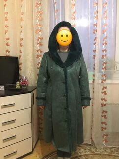 Дубленка женская большой размер