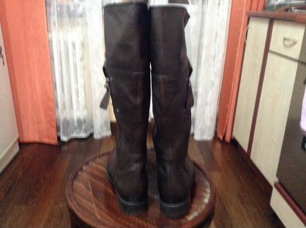 Новые демисезонные сапоги ботфорты miss sixty