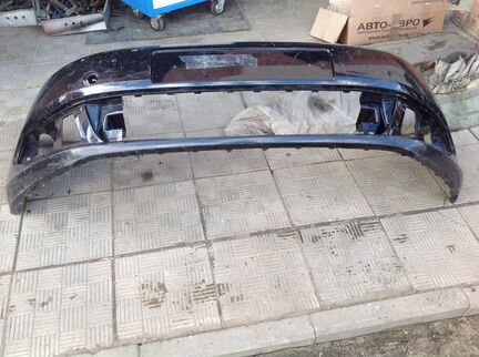 Бампер передний на фольксваген polo sedan