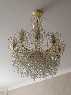 Люстра хрустальная