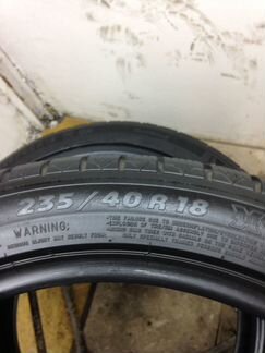 Michelin pilot alpin 235/40/18 R18 (2-1д)