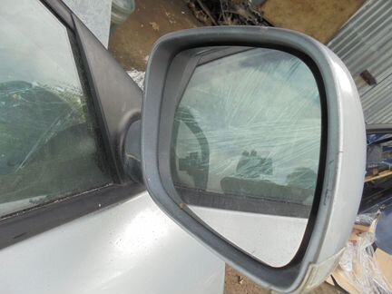 Зеркало правое Фольксваген Туарег. Серебро
