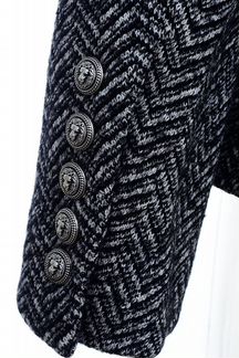 Новый драповый пиджак жакет Balmain оригинал