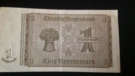 1 марка Германии 1937г