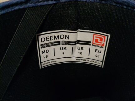 Ботинки для сноуборда Deeluxe Deemon TF US 10