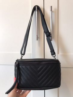 Сумка кожаная поясная