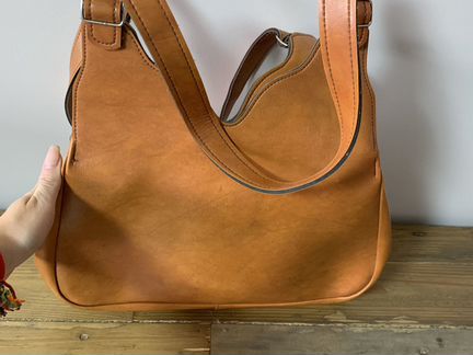 Сумка рыжая винтаж