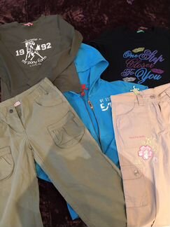 Вещи для девочки, размер 134-146 см