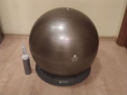 Новый фитбол Domyos с насосом и подставкой