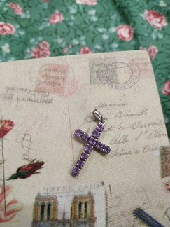 Серебряный крестик