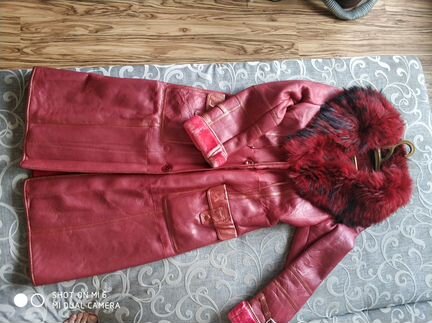 Дубленка натуральная кожа и мех