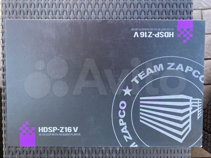 Zapco Hdsp z16 16канальный аудиопроцессор с hi-res