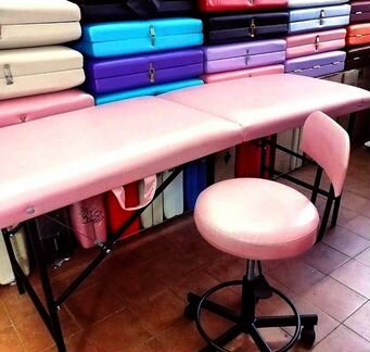 Кушетка складная на стальных ножках