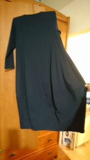 Платье темно-синее