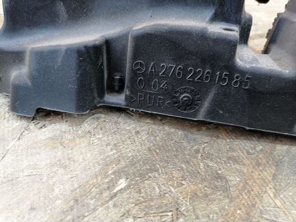 Шумоизоляция на двигателе Mercedes