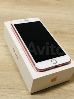 iPhone 7 Plus Rose Gold 128 GB Идеал Ростест