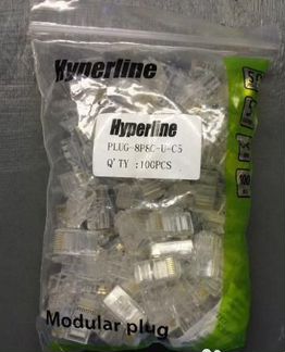 Коннекторы RG45 Hyperline