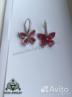 Новые золотые серьги Graff с брилл 8.5гр