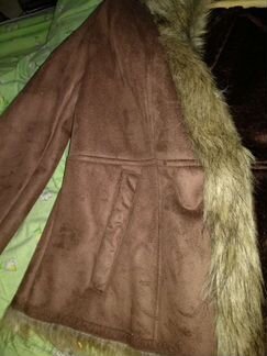 Короткая дублёнка-куртка