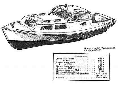 Катер краб 800 чертежи