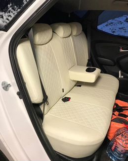 Модельные чехлы Хендай ix35 из экокожи