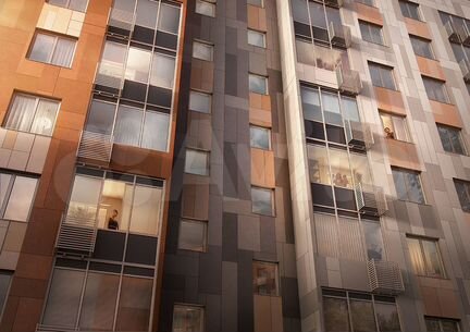 2-к квартира, 61.3 м², 3/17 эт.
