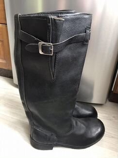 Сапоги яловые 41-45 с большим подъёмом и голенищем