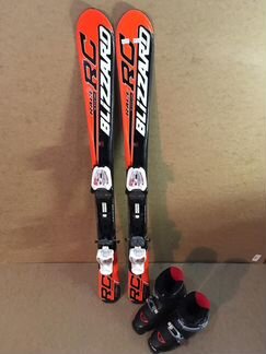 Детский горнолыжный комплект лыжи и ботинки