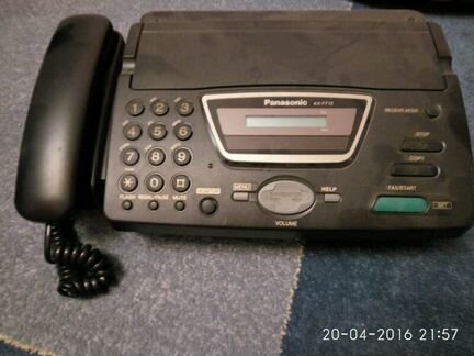 Panasonic факс