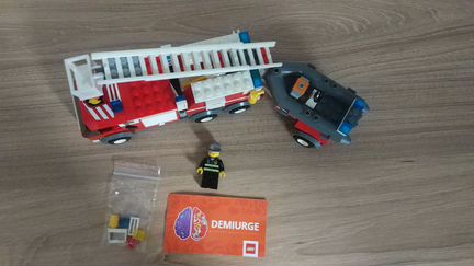 Lego - Town - 7239 Fire Truck (Пожарный грузовик)