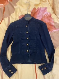 Жакет-куртка джинсовая S Кира Пластинина