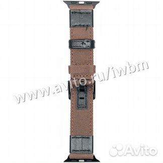 Ремешок (Канва) Apple Watch 42/44 мм коричневый