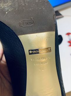 Лодочки dolce gabbana
