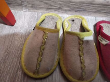 Тапочки войлочные