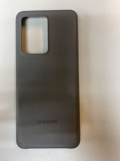 Силиконовый оригинальный чехол на Samsung S20 Ultr