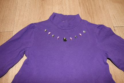 Платье трикотажное на рост 110