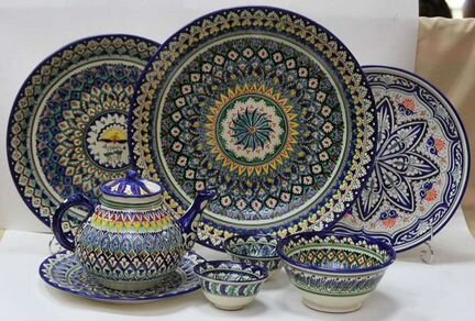 Ляган / коса / пиала. Риштанская керамика