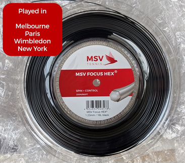 Теннис струны MSV focus hex 1.27 для перетяжки