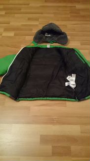 Зимний новый пуховик д /мальчика продам (10-12 л)