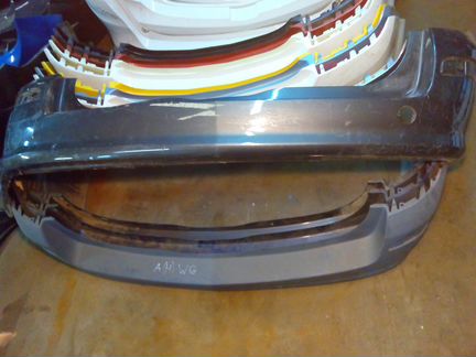 Бампер задний Opel Astra H универсал