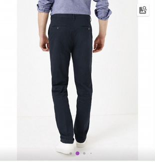 Брюки синие мужские Marks & Spencer