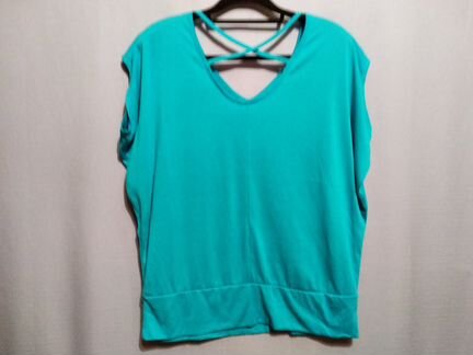 Блузка голубая, Мексика, хl