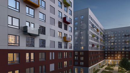 1-к квартира, 41.6 м², 9/14 эт.