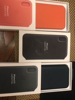 Оригинальные чехлы iPhone XS, X